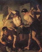 Luca  Giordano The Forge of Vulcan china oil painting artist